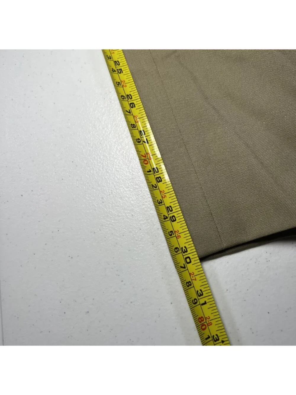 Canali 1934 Mens Beige Wool Pleated Dress Pants Size 36x30 Made in Italy